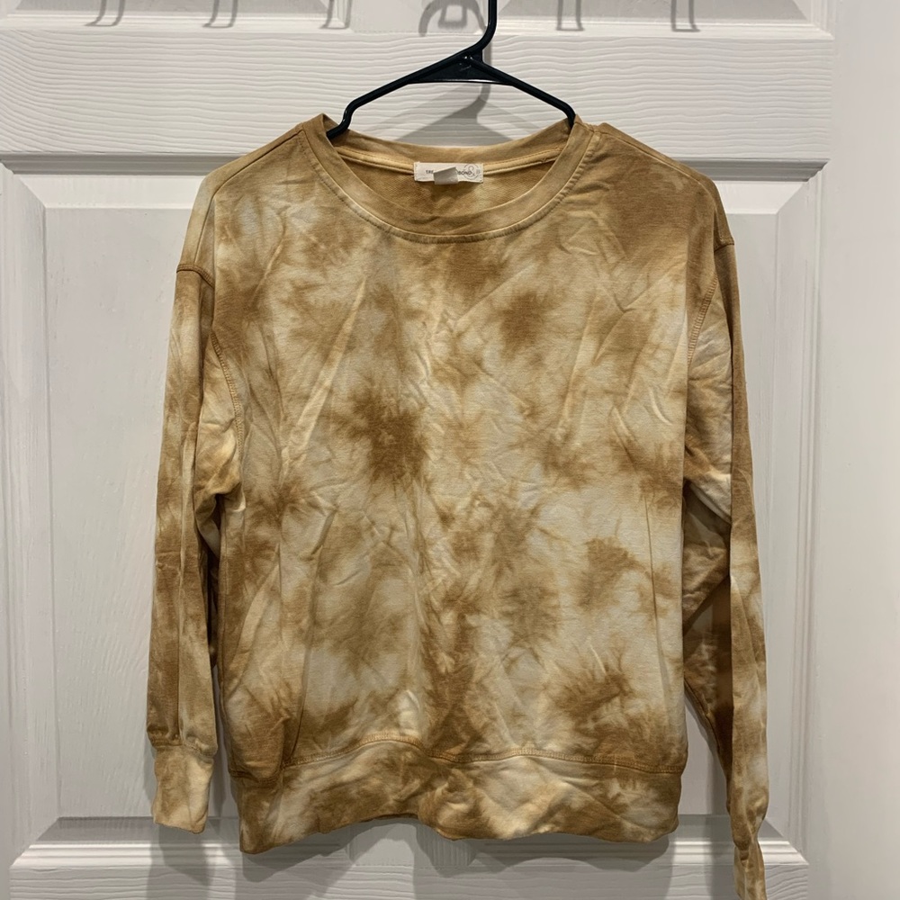 Tie dye super soft long sleeve never worn
